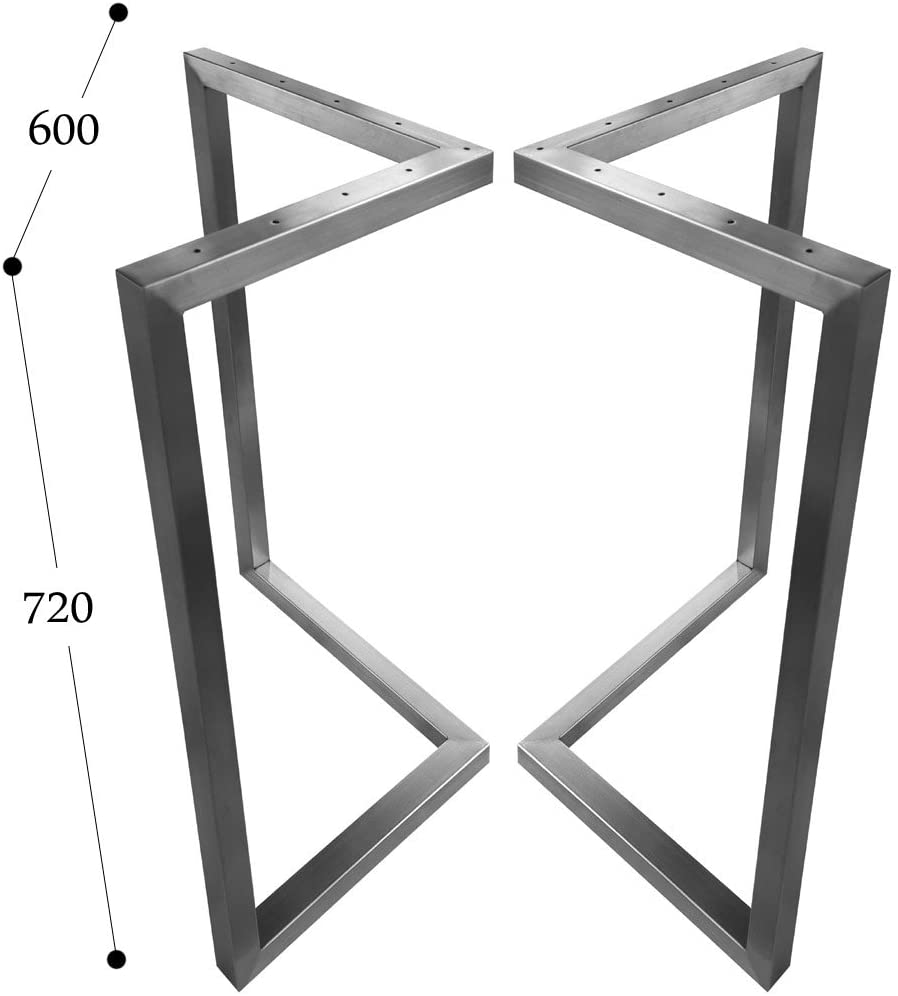 CHYRKA® Rama stołu stal nierdzewna 201 30x30 podstawa stołu MTV