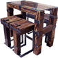 CHYRKA® Esstisch Wohnzimmertisch DROHOBYCZ Hocker Loft Vintage