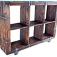 CHYRKA® Kommode (120-180 x 130 cm) BORYSLAW Schrank Sideboard Massivholz TV Board Loft