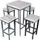 CHYRKA® Bartisch Barhocker LK Stehtisch KOMARNO BarMöbel Loft Vintage Bar Industrie Design Handmade