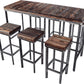 CHYRKA® Bartisch Barhocker LK Stehtisch KOMARNO BarMöbel Loft Vintage Bar Industrie Design Handmade