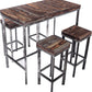 CHYRKA® Bartisch Barhocker LK Stehtisch KOMARNO BarMöbel Loft Vintage Bar Industrie Design Handmade