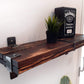 CHYRKA® Wandregal Regale Schweberegal LEMBERG Hängeregal Wandboard Holzregal Loft Vintage Bar