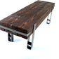 CHYRKA® Bank LBR Sitzbank Massiv-Holz BRODY Loft Vintage Bar
