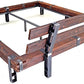 CHYRKA® Wohnmöbel Massivholzbett LL Balkenbett LEMBERG Doppelbett