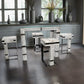 CHYRKA® Esstisch Wohnzimmertisch DROHOBYCZ Hocker Loft Vintage Bar IndustrieDesign Handmade Holz 