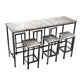 CHYRKA® Bartisch Barhocker LS Stehtisch SAMBOR BarMöbel Loft Vintage Bar Industrie Design Handmade Holz Metall