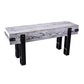 CHYRKA® Bank LBR Sitzbank Massiv-Holz BRODY Loft Vintage Bar