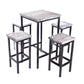 CHYRKA® Bartisch Barhocker LS Stehtisch SAMBOR BarMöbel Loft Vintage Bar Industrie Design Handmade Holz Metall