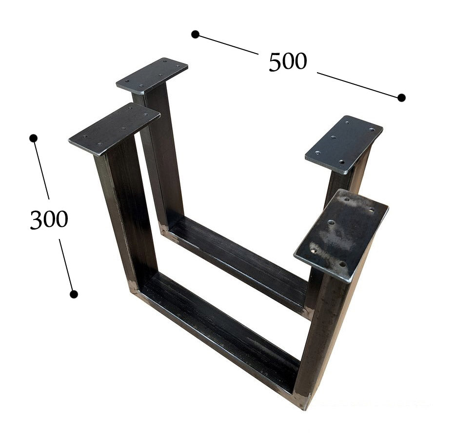 Nogi do stołu rama stołu SWIRZ MTS  (1 para 2 sztuki) 60x30 podstawy stołu